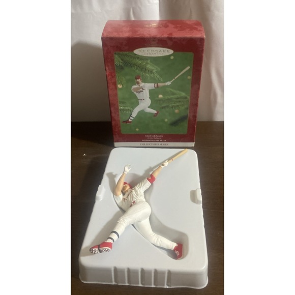 Hallmark Other - Hallmark‎ 2000 Keepsake Ornament Mark McGwire At The Ballpark St Louis Cardinals